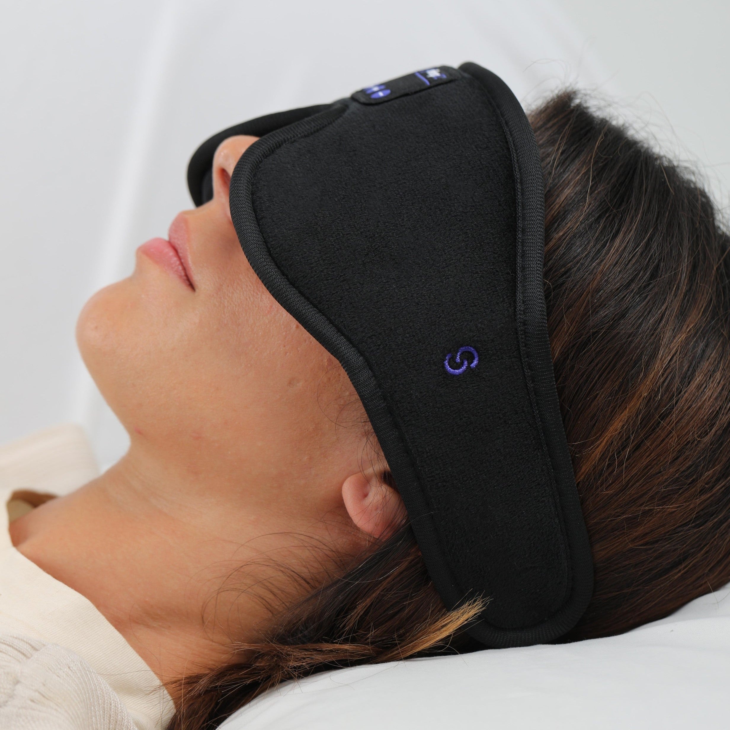 Sleep mask bluetooth headphones