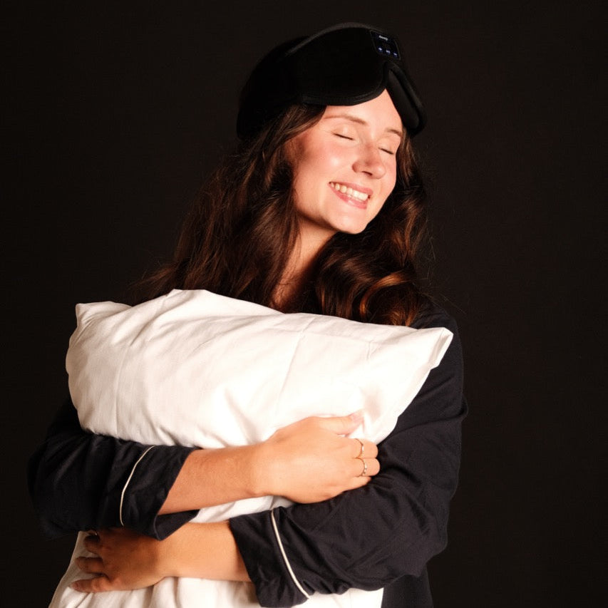 Sleep mask headphones