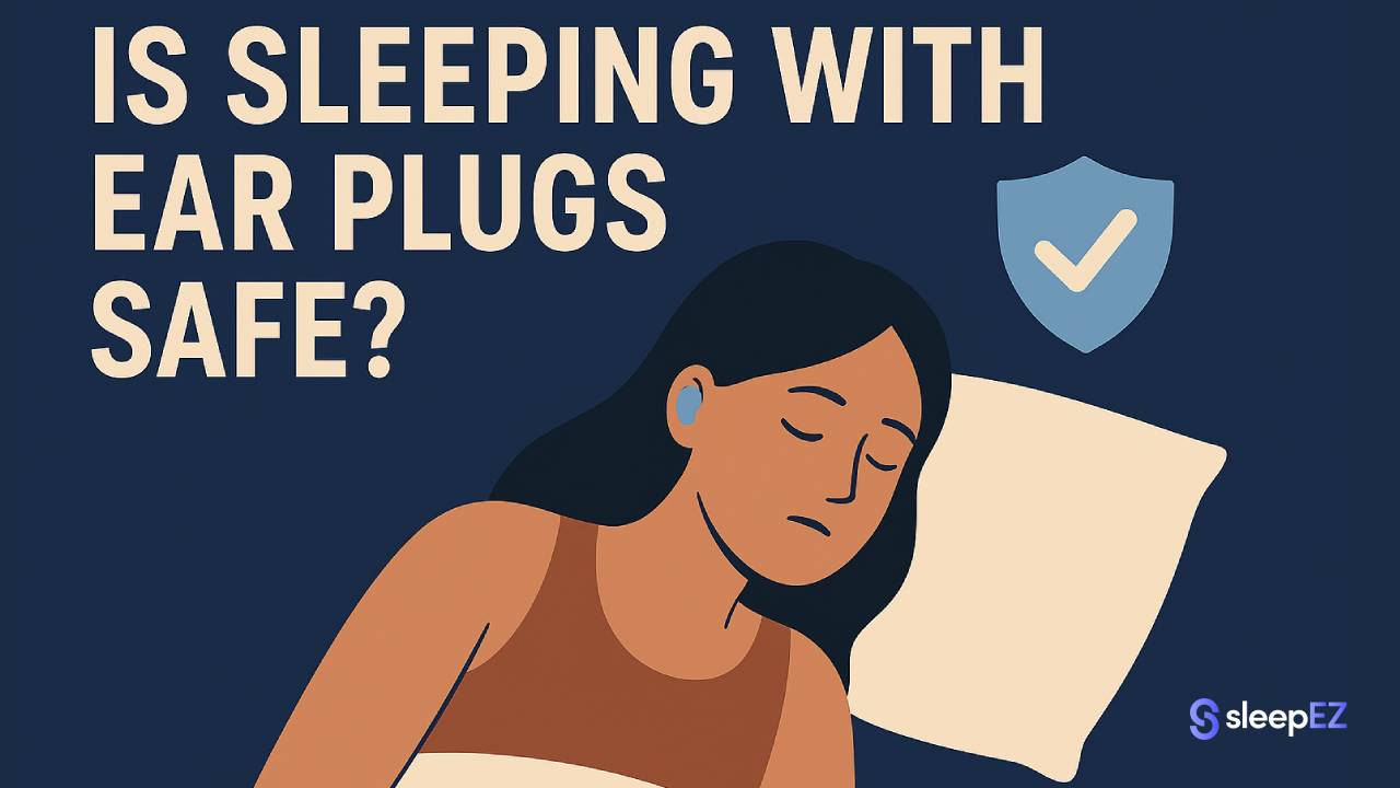 Is Sleeping with Ear Plugs Safe?