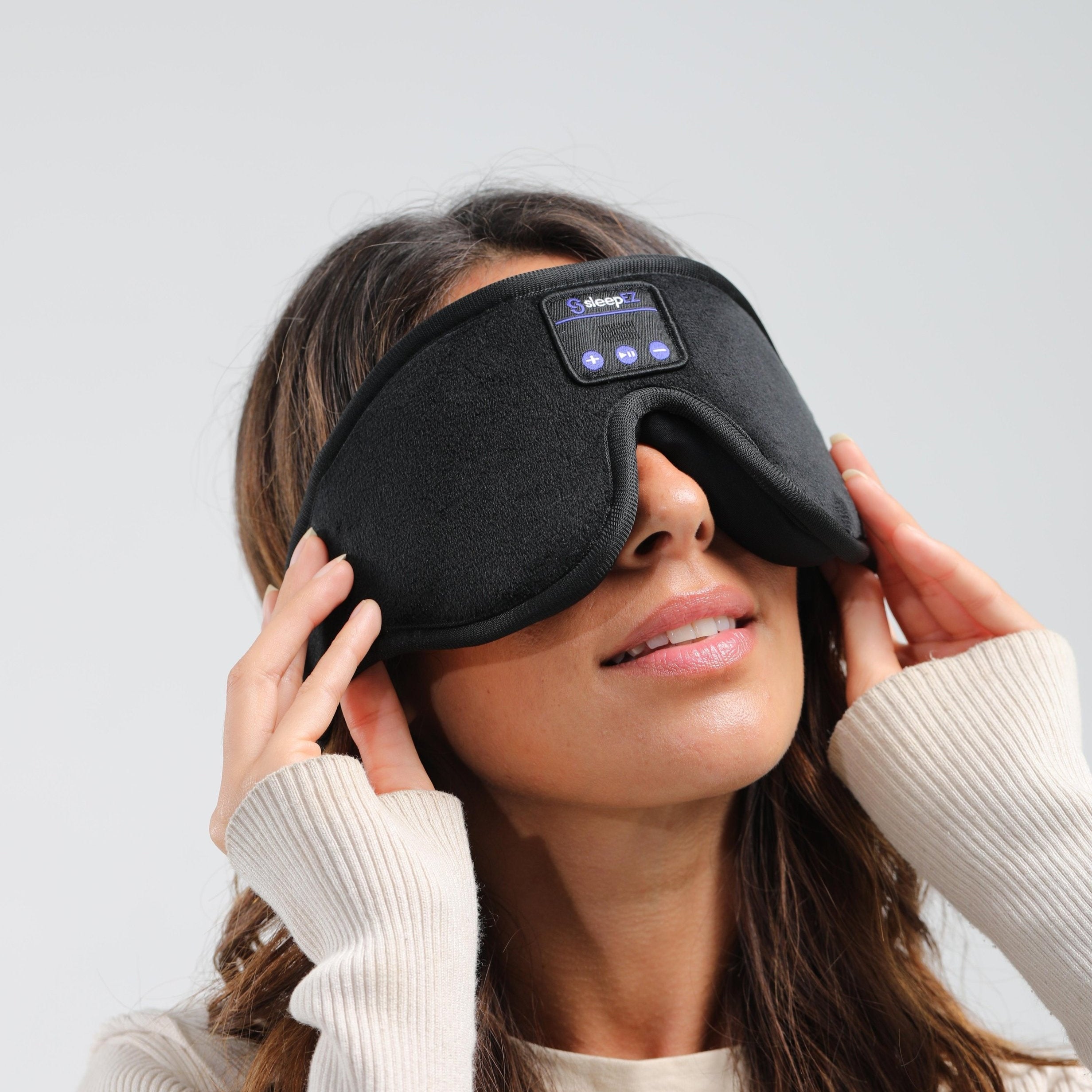 sleep mask with bluetooth headphones